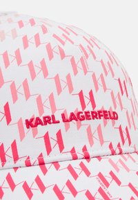 KARL LAGERFELD MONOGRAM - Kšiltovka - persian red