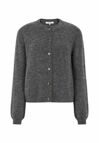 Soft Rebels ALLISON O-NECK - Kardigan - dark grey melange