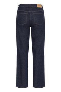 Gestuz SUMMER WIDE - Wide Leg - unwashed denim