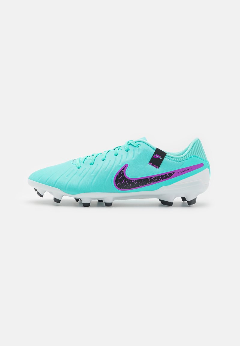 Nike Performance TIEMPO LEGEND 10 ACADEMY FG/MG - Chaussures de football pour gazon synthétique - hyper turquoise/black/fuchsia dream