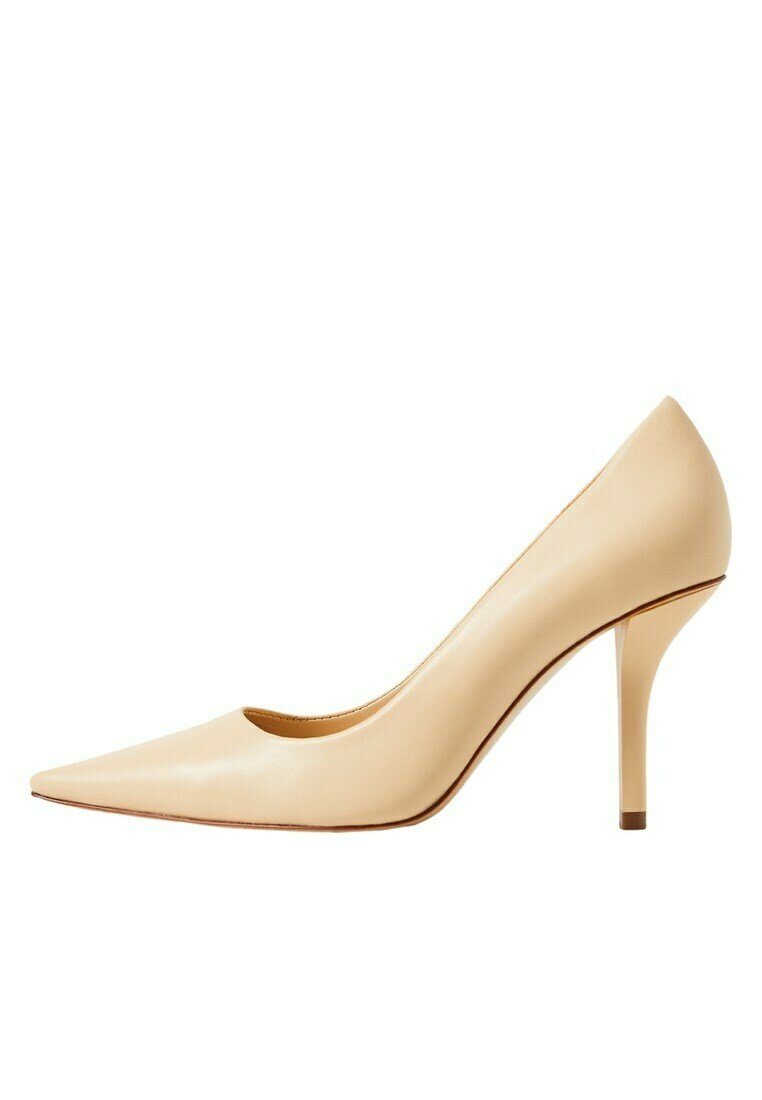 mango pumps beige