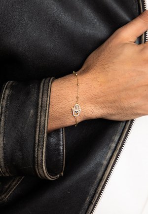 Common Lines, HAMSA BALL BRACELET - Bracelet - gold-coloured
