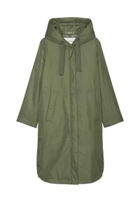 Marc O'Polo PADDED WITH HOOD DRAWSTRING AT WAIST - Parka - olive crop