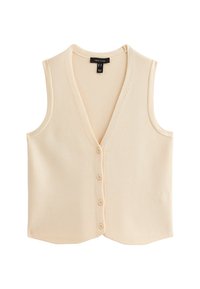 New Look BUTTON-UP  - Väst - cream