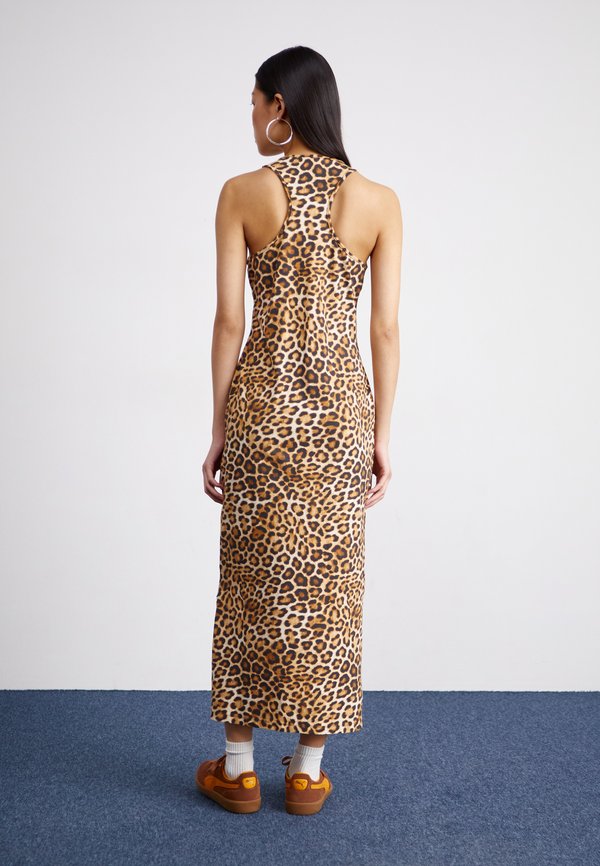 LEO LUXE SLIM DRESS - Maxi dress - alpine snow2