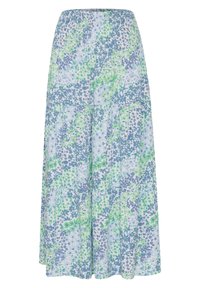 BYMmjoella - Maxi skirt - blue bell mix