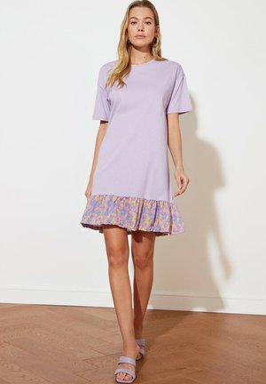 Vestito di maglina - purple