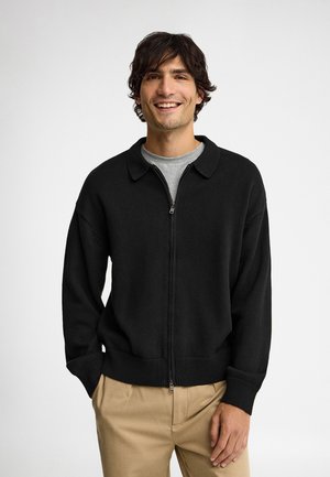 Polo Club, PULLOVER MAN GRECCO LONG SLEEVE REGULAR FIT - Chaqueta de punto - black