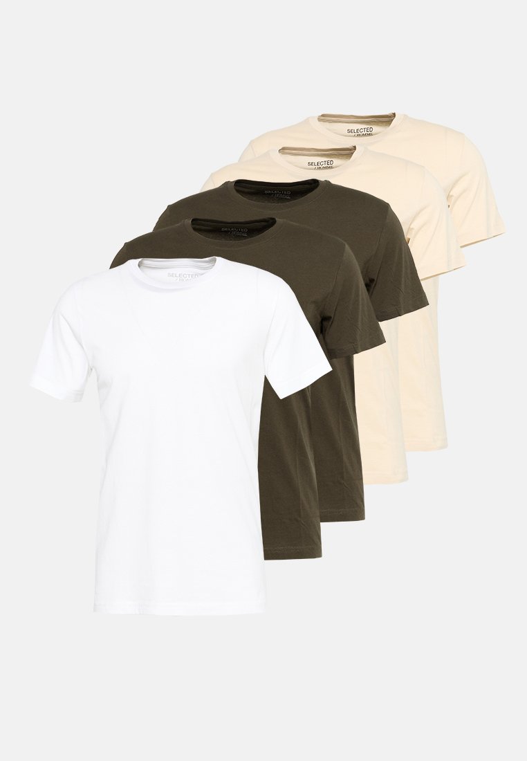 Selected Homme T-shirt basic meerkleurig