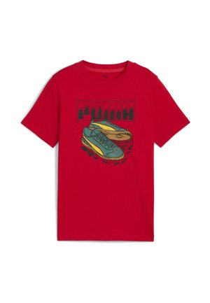 GRAPHIC TEE - T-shirt print - for all time red