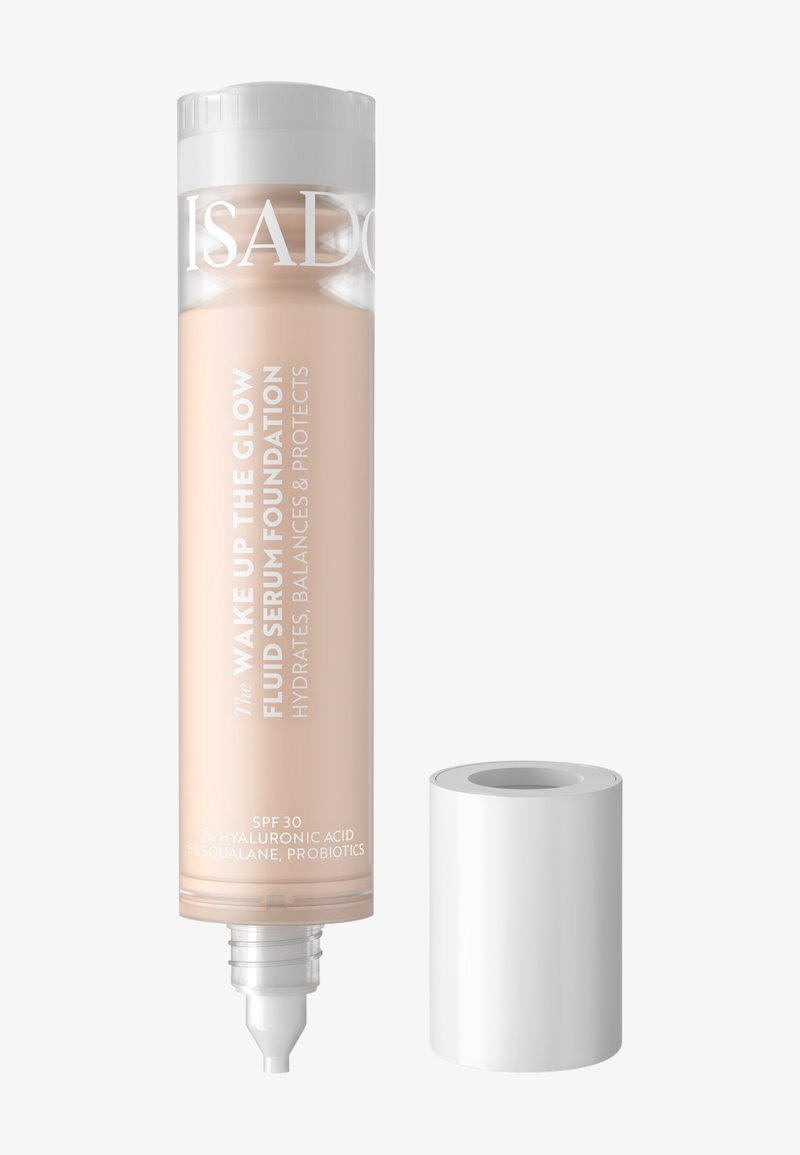 IsaDora - THE WAKE UP THE GLOW FLUID SERUM FOUNDATION SPF30- - Fond de teint - 1n, Agrandir