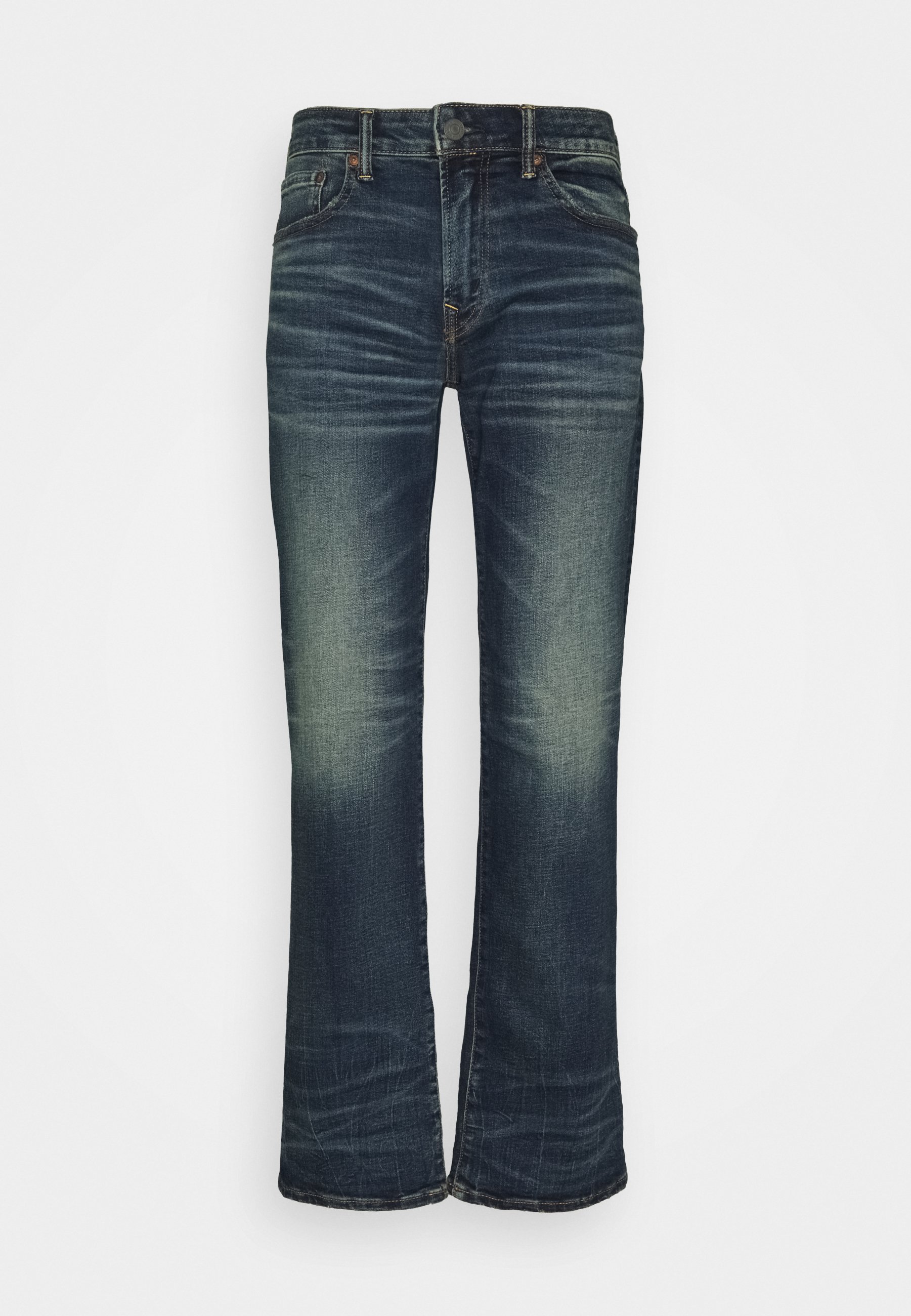 American Eagle TINTED WASH ORIGINAL BOOT - Bootcut jeans - authentic dark  indigo/dark-blue denim - Zalando.co.uk