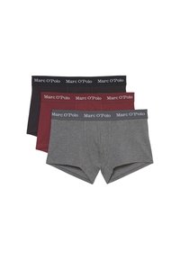 Unausgewählt, black deep ruby grey melange