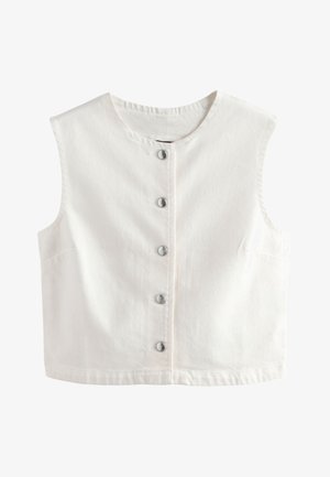 Next, Weste - ecru white