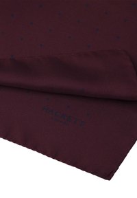 Hackett London POCKET HANDKERCHIEF - Šal - wine navy