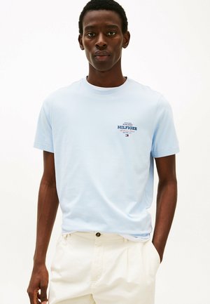 LOGO CREW NECK - T-shirt con stampa - breezy blue