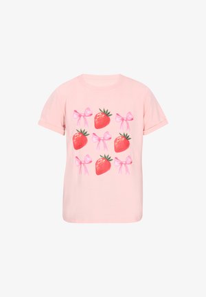 faina, Tricou cu imprimeu - pink