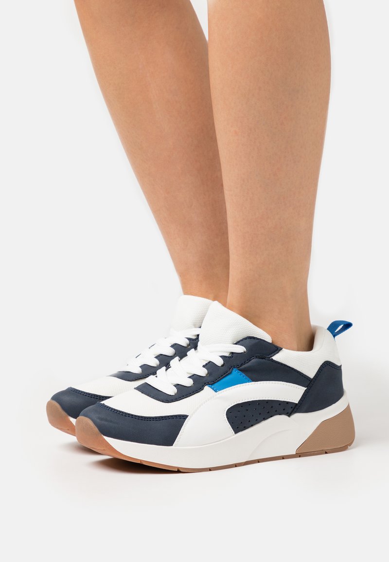 Marks & Spencer Baskets basses blue mix/bleu marine ZALANDO.FR