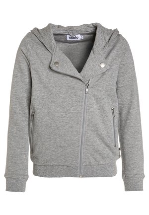 MAI - Felpa con zip - grey melange