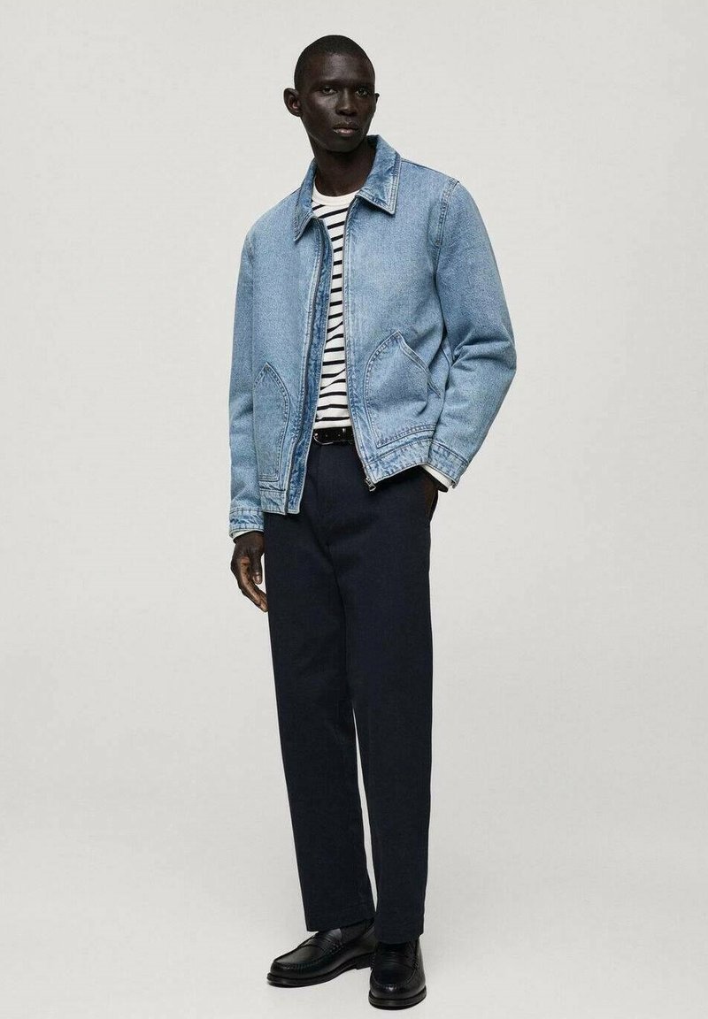 Mango Denim jacket blue