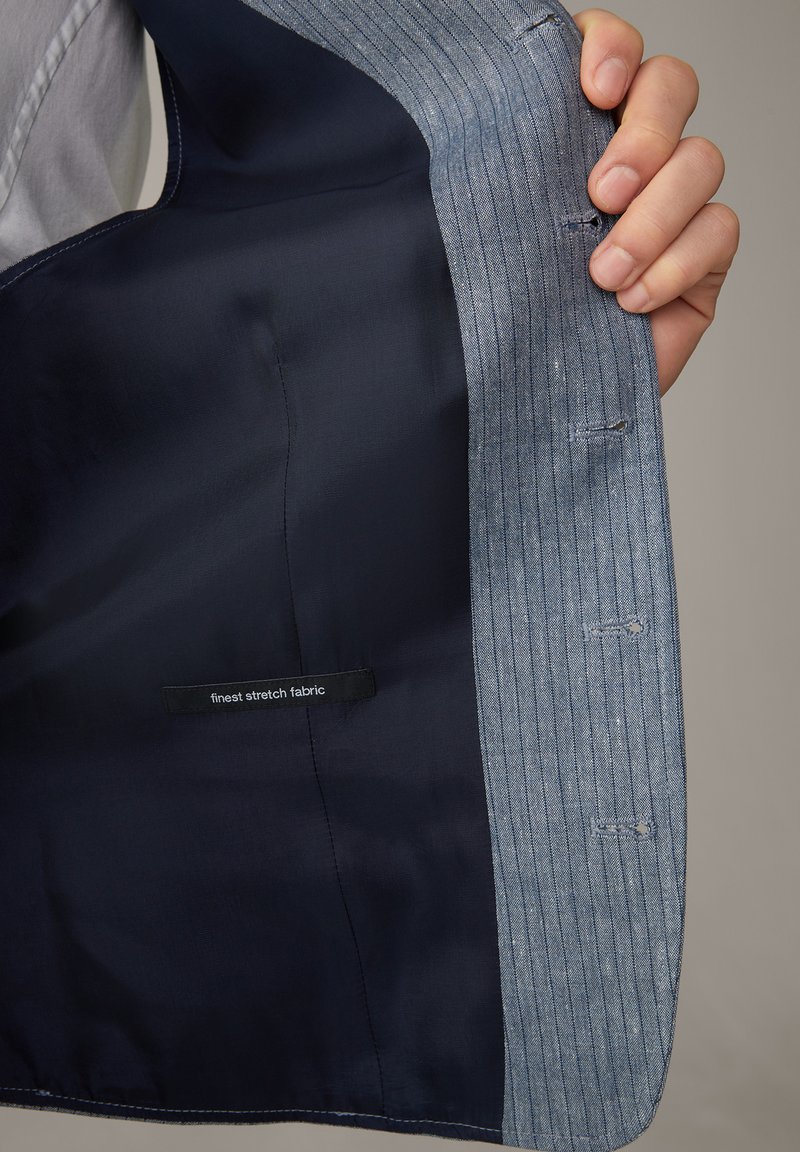 Herren Leichte Jacken | Strellson GAWIN Weste hellblau gestreift/hellblau - VD05312 Herren Leichte Jacken | Strellson GAWIN Weste hellblau gestreift/hellblau - VD05312