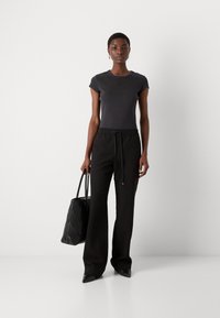 BOSS TILDINA - Tygbyxor - black