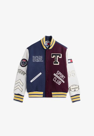 Tommy Jeans, LETTERMAN VARSITY - Giubbotto Bomber - dark blue