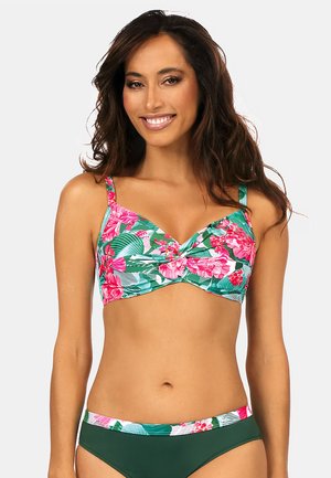 Feba Swimwear Góra od bikini - rose flowers miękka miska