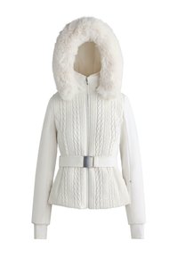 PRIMALOFT® SKI WATER-RESISTANT SUPER FITTED - Ski jas - white