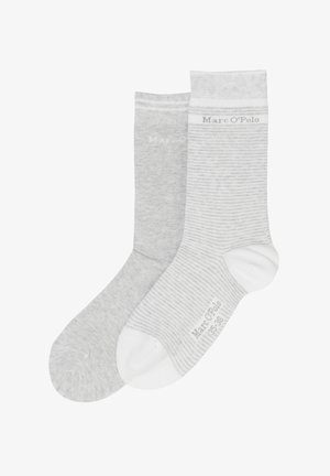 Marc O'Polo IM 2ER PACK - Socken - silver/grey