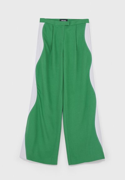 Ahluwalia LAGOS WIDE LEG TROUSER - Nohavice - green