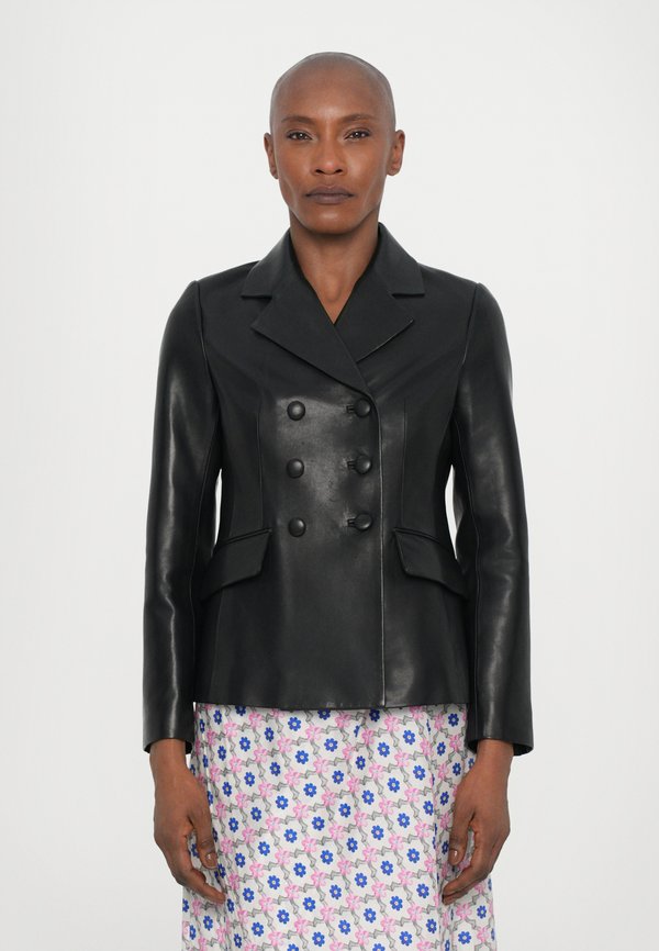 VLAETITIA - Leather jacket - noir