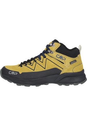 KALEEPSO MID - Botines con cordones - senape