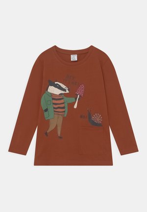 SCHOOL START UNISEX - Camiseta de manga larga - dusty orange