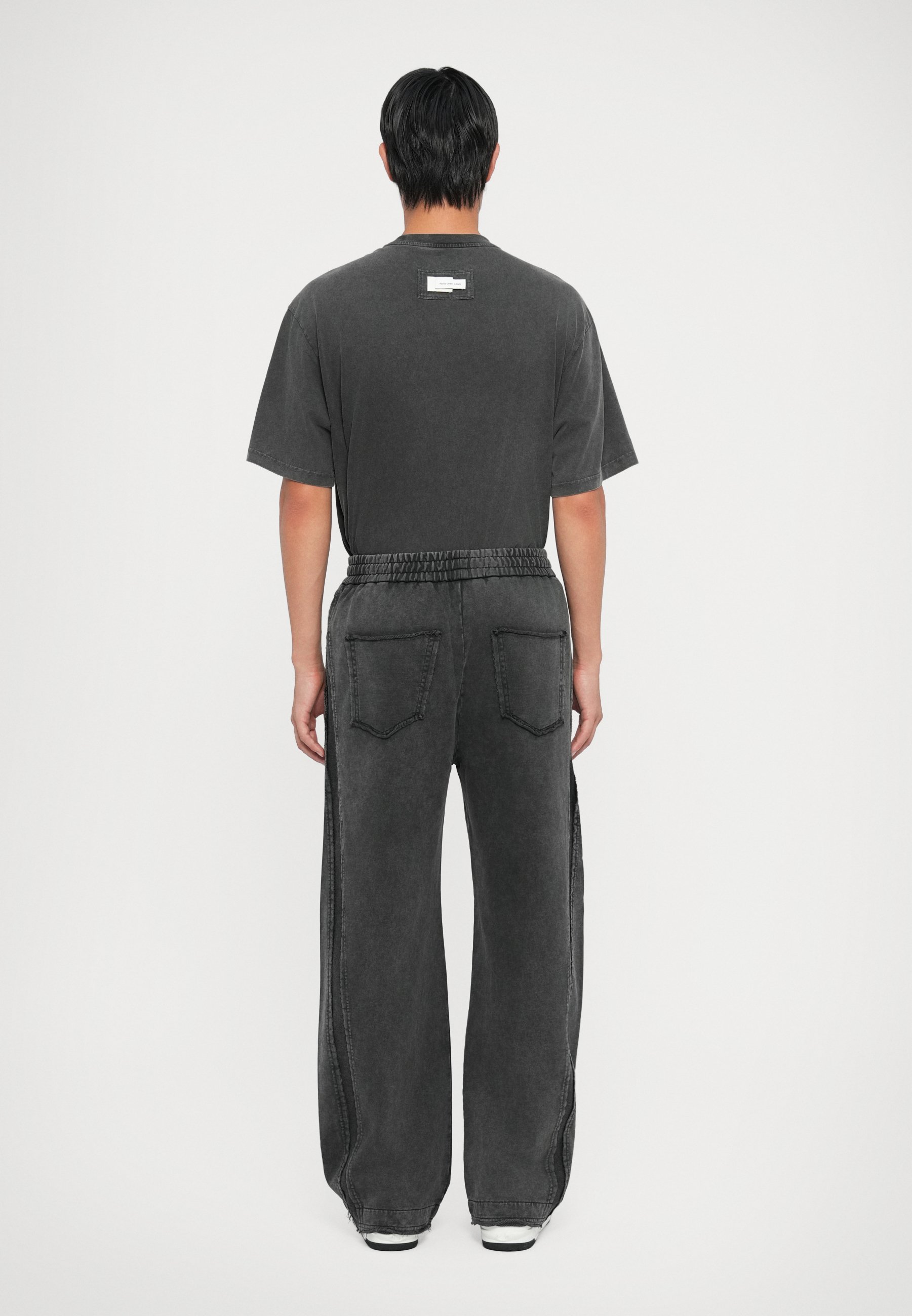 Feng Chen Wang Tracksuit bottoms - washe/grey - Zalando.co.uk