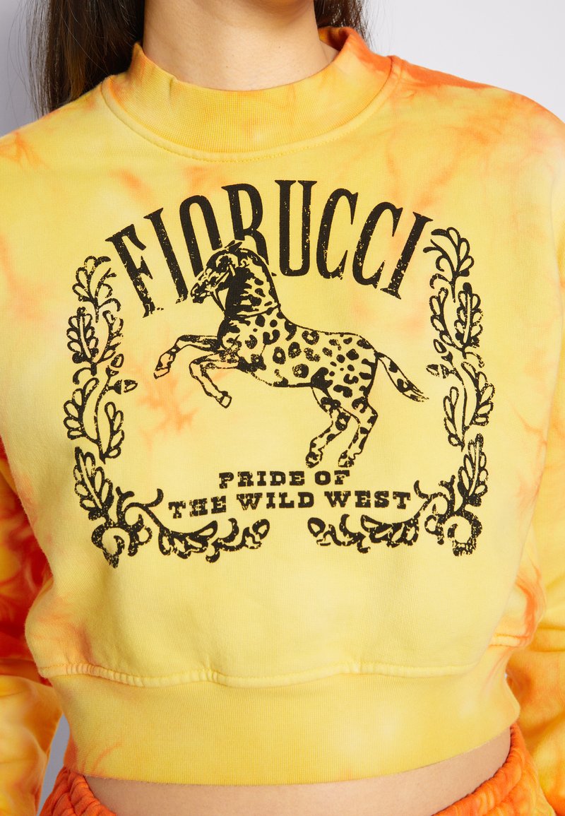 Damen Kleider | Fiorucci PRIDE OF THE WILD WEST CROP Sweatshirt multi/orange - MB73101 Damen Kleider | Fiorucci PRIDE OF THE WILD WEST CROP Sweatshirt multi/orange - MB73101