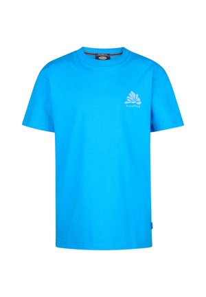 BACK PRINT SCHOONER - Print T-shirt - dark aqua