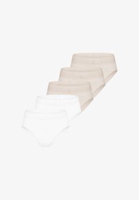 Ei valittu, beige/weiß