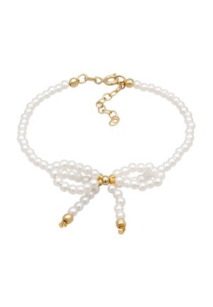 DAINTY PLAYFUL BOW - Armbånd - weiß