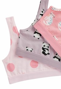 Next 3 PACK CROP - Top - pink panda character
