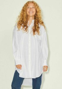 JJXX JXLACY OVERSIZED POPLIN - Blusa - white