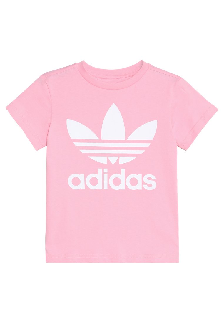 pink and white adidas shirt