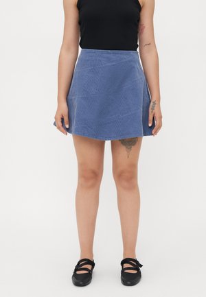 ONLMOXIE SKATER SKIRT - A-line skjørt - vintage indigo