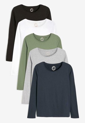 LONG SLEEVE  5 PACK - Long sleeved top - multi-coloured