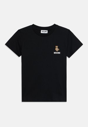 MOSCHINO, CARRY OVER UNISEX - T-shirts basic - black