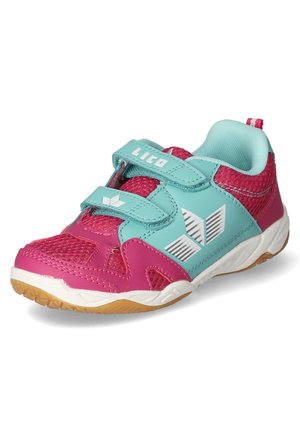 LICO SPORT V - Touch-strap shoes - pink blau