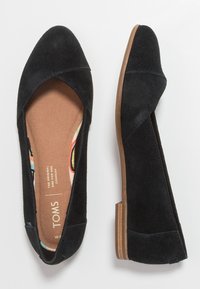 TOMS Ballerinaskor - black