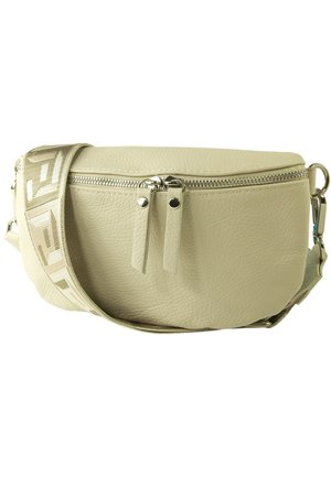 DrachenLeder Schoudertas - beige  mehrfarbig