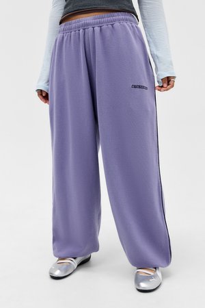 HARRI BAGGY JOGGER UNISEX - Calças de fato de treino - lilac