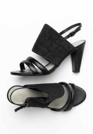 Gerry Weber, Sandales à talons hauts - black